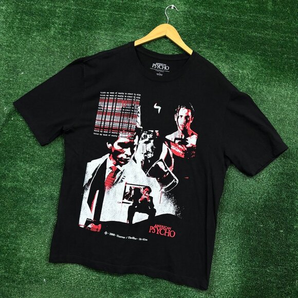 American Psycho Think My Mask of Sanity is About to Slip T-Shirt Size Large - Picture 3 of 4